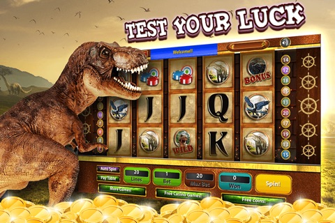 Super Jurassic Slot  -Real Lucky Asian Las Vegas Slots World Journey screenshot 2