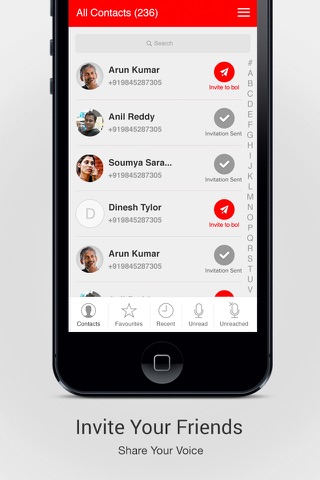 BOL Voice Messaging App screenshot 2