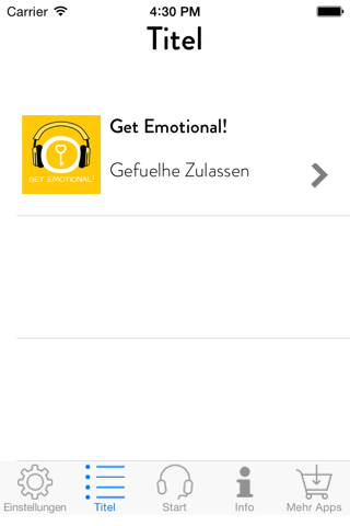 Get Emotional! Gefühle zulassen mit Hypnose screenshot 2