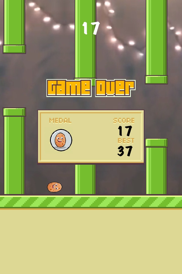 Flappy Potato - A Potato Flew Around My Room screenshot 3