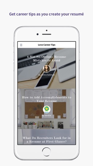 levo resume on the app store