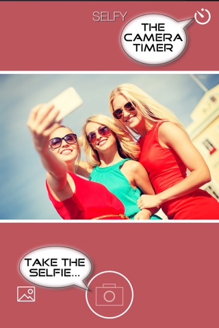 Insta Selfy - Selfie cam with auto self timer camera pro effects editor screenshot 2