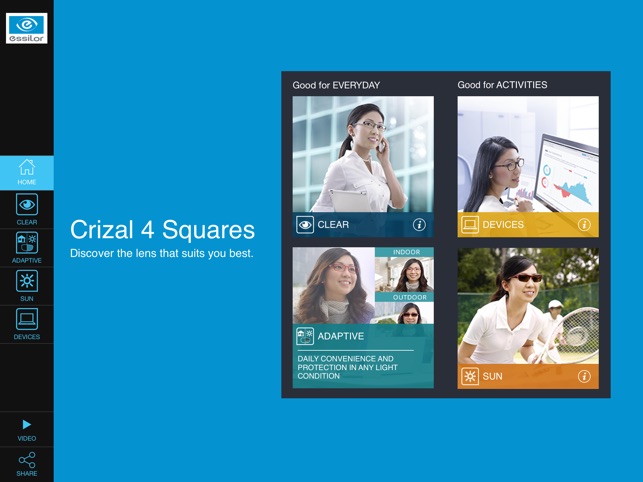 Essilor 4 Squares(圖1)-速報App