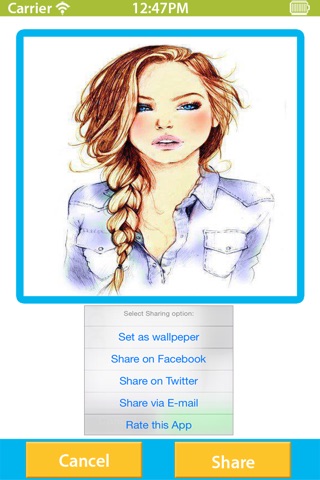Choby Paint - Draw Quick Skatch App screenshot 3