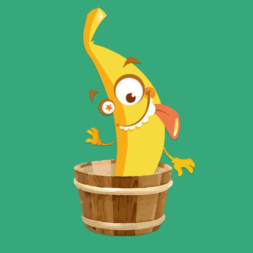 Banana Bucket Icon