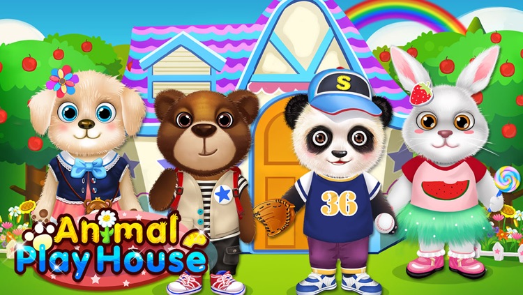 Kitty & Puppy Party House! - Animal Pet Kids Games screenshot-4