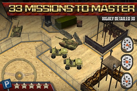 3D World Tank Parking - Allied War Army Blitz Driving Force screenshot 3