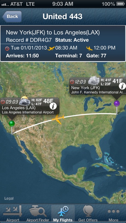 New York Kennedy Airport JFK- Flight Tracker