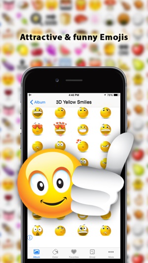 Emoji - Free Color Emojis stickers for whatsapp, Facebook, M(圖1)-速報App