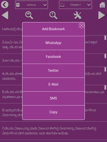 Kannada Bible for iPad screenshot 3