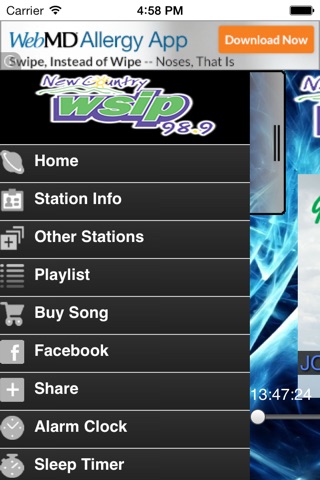 WSIP FM New Country 98.9 screenshot 2
