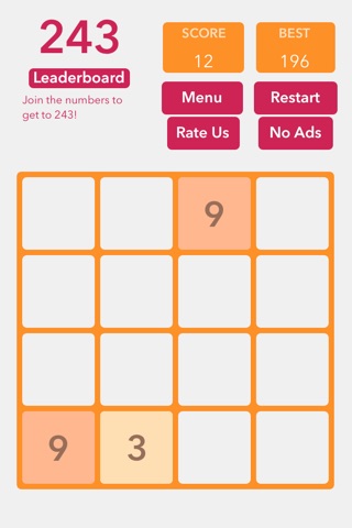 Ultimate 2048 - The best number matching puzzle game screenshot 2