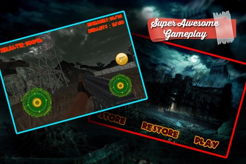 3D Zombie City Shooter FPS : Fun Addicting Game-s for Boys screenshot 2