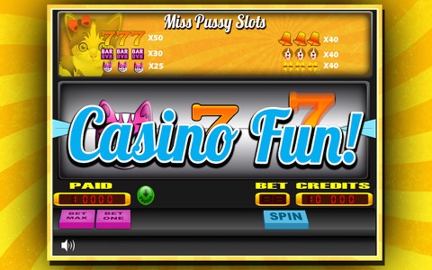 Miss Pussy Surf Slots - Spin Your Lucky Kitty and Doggy Wheel Feel Joy Free Game screenshot 2