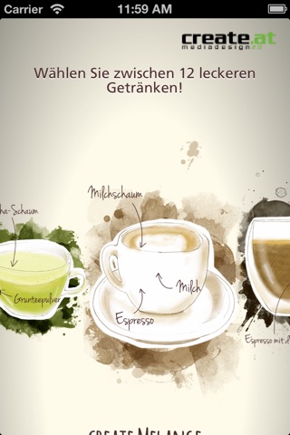 create Kaffee screenshot 2