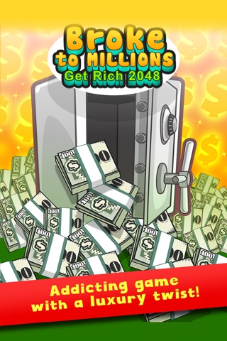 Get Rich 2048: Start Broke & Turn Pennies into Millions screenshot 3