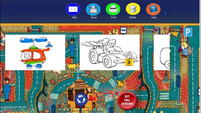 Coloring Book for kids - Transport(圖2)-速報App