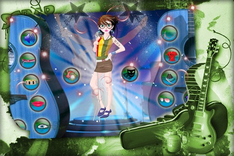 Rockstar Dress Up - Girls Game screenshot 2