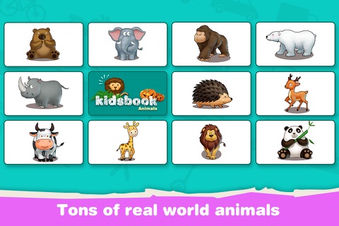 KidsBook: Animals - Interactive HD Flash Card Game Design for Kids screenshot 3