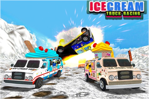 Ice Cream Truck Racing screenshot 2