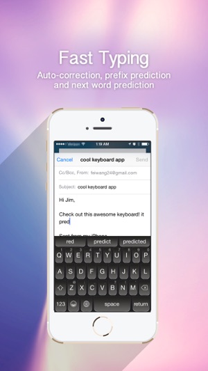 OneKeyboard - colorful and fast custom autocomplete keyboard(圖5)-速報App