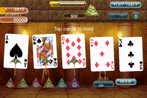 An Ultimate Royal Pharaoh Poker Pro - Play Vegas gambling card game screenshot 2