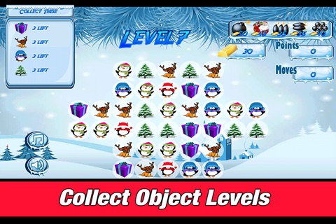 Penguin Christmas Saga - Best Free family match 3 Puzzle Game screenshot 3