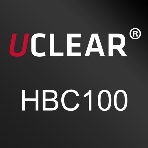 UCLEAR HBC100 instruction iOS App