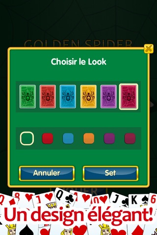 Spider solitaire: classic game PRO screenshot 3