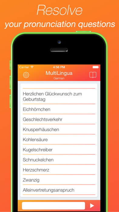 MultiLingua - Pronunciation Tool (Spanish, German, French, Chinese and many other languages)のおすすめ画像2