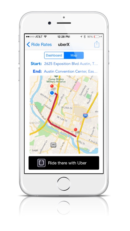 Ride Rates for Uber and Lyft by Daniel Simons