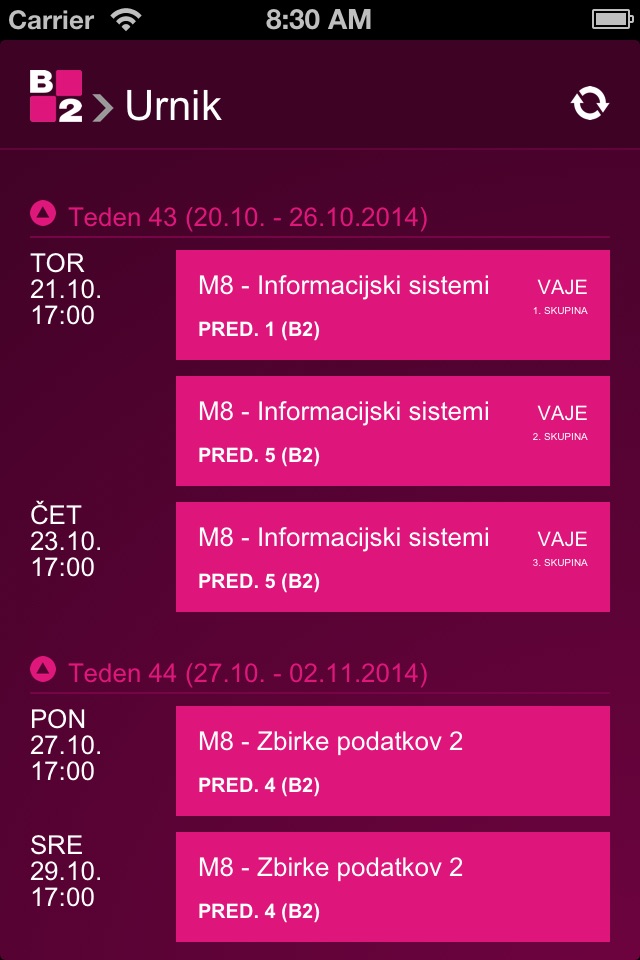 B2 Šole screenshot 2