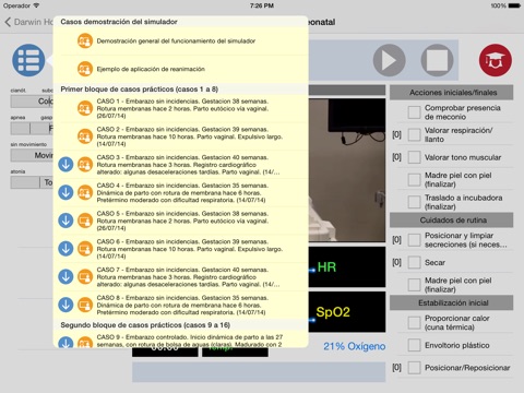 RCP Neonatal. Darwin Home. screenshot 3