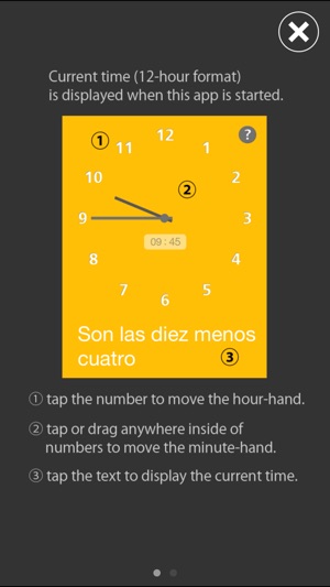 Telling Time in Spanish(圖3)-速報App