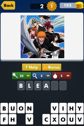 Anime Photo Quiz of TV Shows Free ~ Games for Manga comic book reader screenshot 3