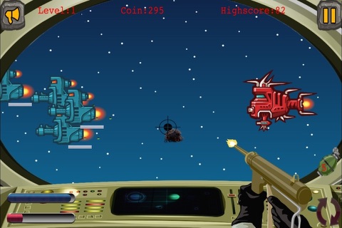 A Star Fighter Attack FREE - Cosmic  War Defense screenshot 2