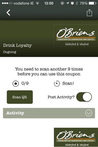 O'Briens Waterford & Wexford Coffee Shop Official App screenshot 3