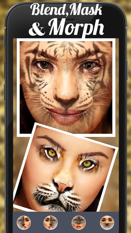 Blend Face Effect For Instagram - Morph With Wild Animal