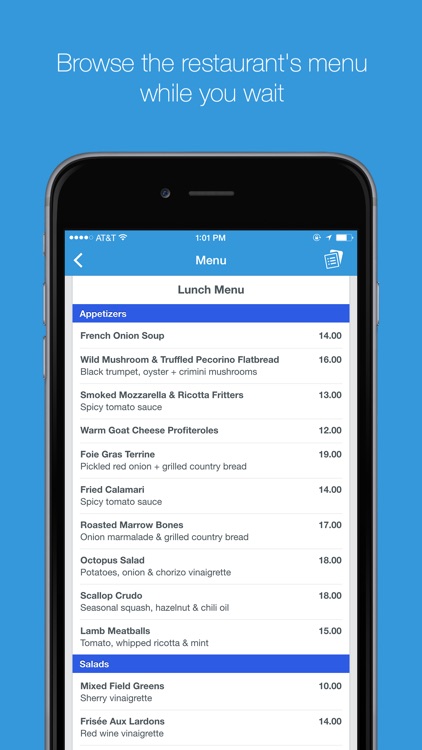 The List - Restaurant Wait list and Booking App screenshot-3