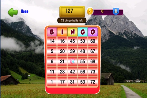 Mountain Bingo Game screenshot 3