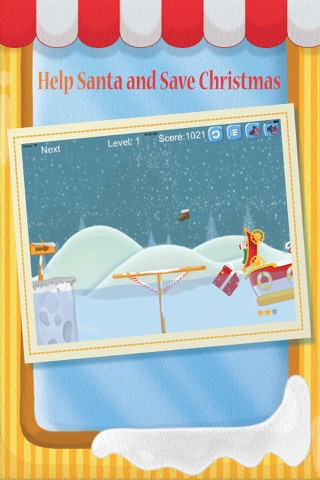 Santa's Christmas Cruise - Get the Sleigh on the Boat - Addictive Physics Puzzle FREE screenshot 4