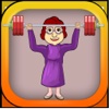 Old Granny Lifting Weights - Weightlifting Pro