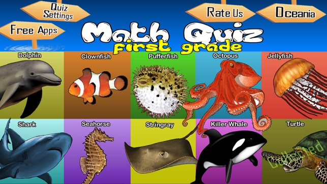 Animals Learn Mathematics - First Grade 