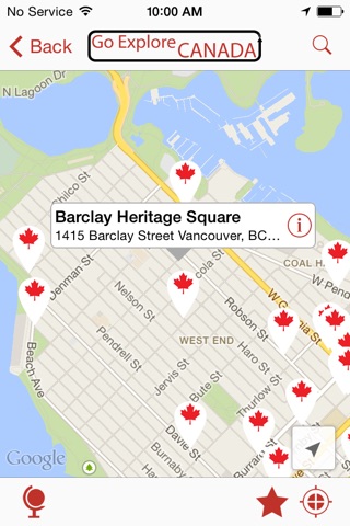 GoExplore Canada screenshot 3