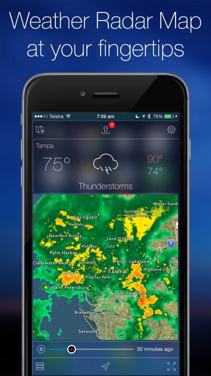 Weather Radar NOAA Rain Map +