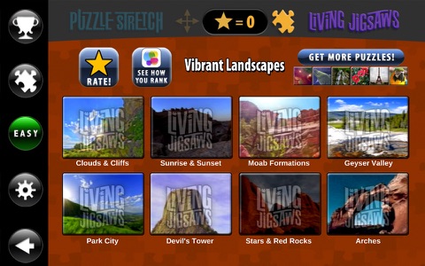 Vibrant Landscapes Living Jigsaw Puzzles & Puzzle Stretch screenshot 2