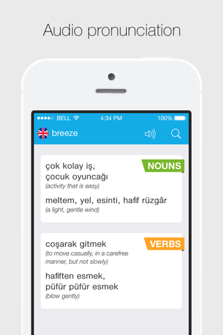 Turkish – English Dictionary screenshot 3