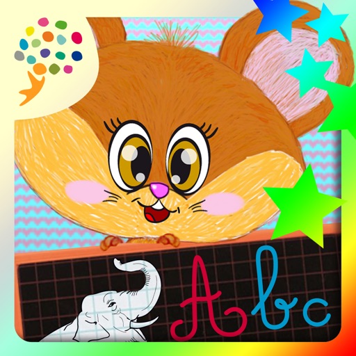 Montessori Animal Alphabet Deluxe (games,activities, writing and phonics for toddlers kindergarten) by Edugame Studio Icon