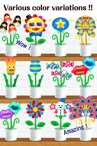 Make amazing flowers!!Florist play for children screenshot 4