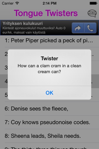 Tongue-Twisters screenshot 3